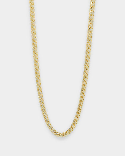 House Of Auric Franco 2.8mm 24" Chain 18k Gold Vermeil