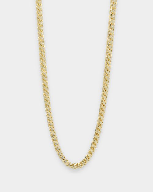 House Of Auric Franco 2.8mm 24" Chain 18k Gold Vermeil
