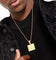 Saint Morta Future Pendant Iced Gold
