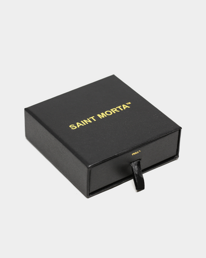 Saint Morta 5MM Cuban Bracelet Gold