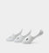 Stussy Mens Graffiti No-Show Sock 3PK White