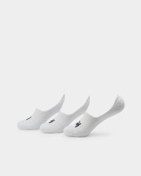 Stussy Mens Graffiti No-Show Sock 3PK White