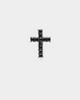 Saint Morta Saint Cross Earring Iced Black