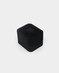 Saint Morta Saint Cross Earring Iced Black