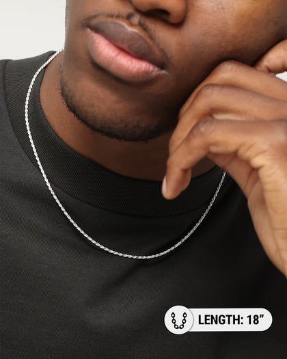 House of Auric Rope 2mm Chain Sterling Silver