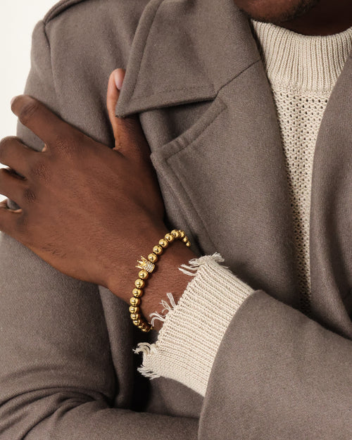 Saint Morta Crown Bracelet Gold