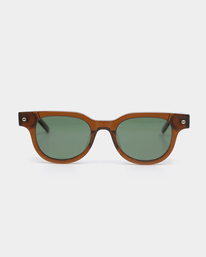 NUQE Men's Rolled Sunglasses Brown