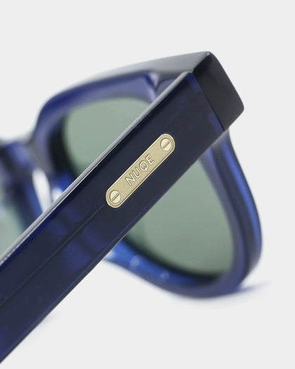 NUQE Men's Rolled Sunglasses Navy