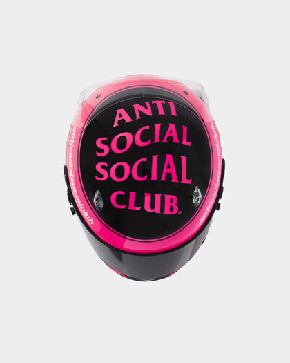 Anti Social Social Club Men's ASSC X UNDFTD X F1® x Arai SK-6 Helmet Black/Pink