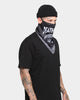 Crooks & Castles Greco Medusa Bandana Mask Black