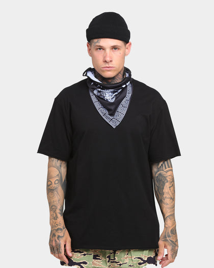 Crooks & Castles Greco Medusa Bandana Mask Black