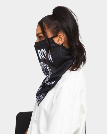 Crooks & Castles Greco Medusa Bandana Mask Black