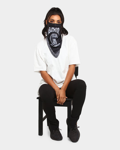Crooks & Castles Greco Medusa Bandana Mask Black