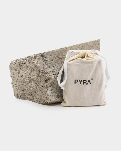 PYRA Men's Leather Card Wallet Black Leather