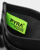 PYRA Men's Leather Card Wallet Black Leather
