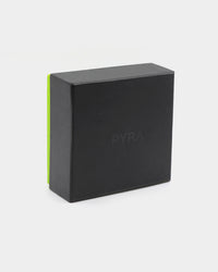 PYRA Men's Leather Card Wallet Black Leather