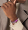 Guess Mainline 12mm Iridescent Frontier Bracelet Iridescent