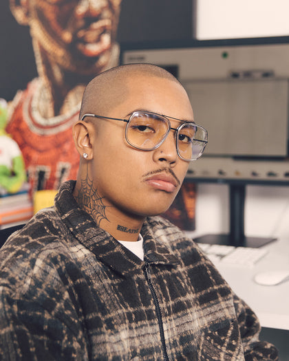 NUQE Men's Lee Bluelight Glasses Clear/Bluelight