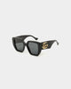 Gucci GG0956S-003 54 Sunglasses Black/Black/Grey