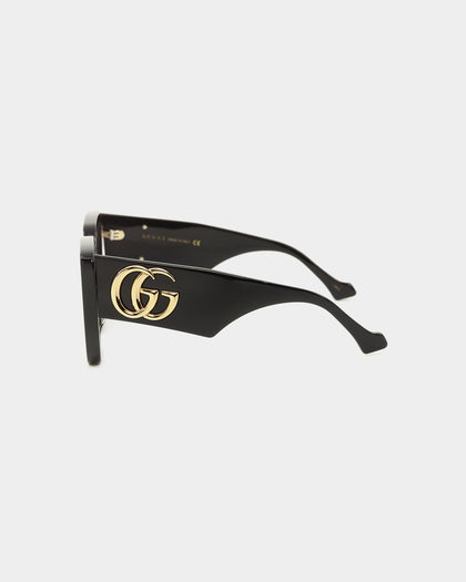 Gucci GG0956S-003 54 Sunglasses Black/Black/Grey