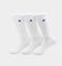 Champion 3 Pack C Logo Crew Socks White
