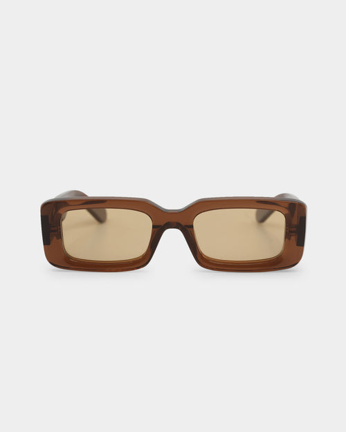 NUQE Fragment Sunglasses Brown Smoke