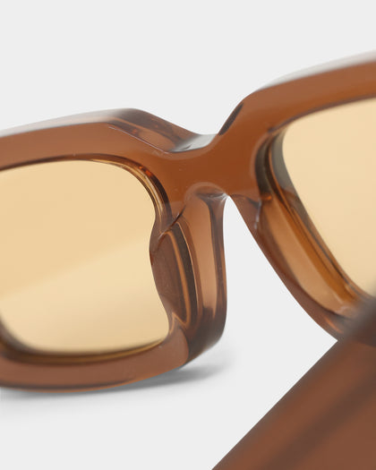 NUQE Fragment Sunglasses Brown Smoke