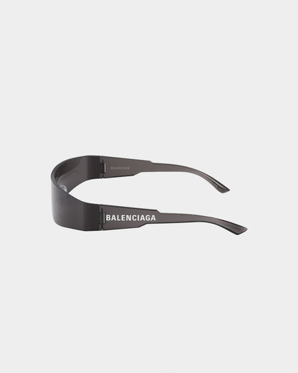 Balenciaga Mono Rectangle Sunglasses Grey
