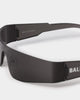 Balenciaga Mono Rectangle Sunglasses Grey