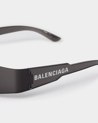 Balenciaga Mono Rectangle Sunglasses Grey