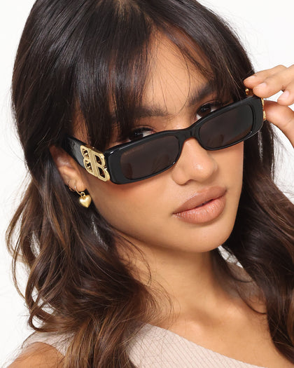 Balenciaga BB0096S001 Black/Gold