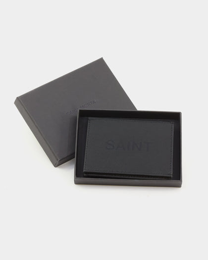 Saint Morta Trihold Wallet Black