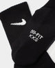 Nike Kids' Cushioned Crew 3 Pack Black