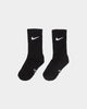 Nike Kids' Cushioned Crew 3 Pack Black