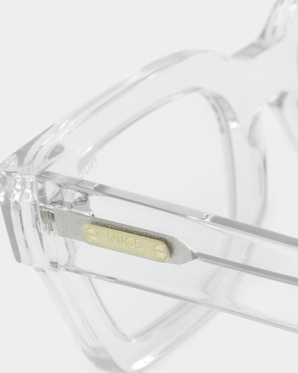 NUQE Jones Blue Light Glasses Clear