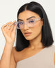 NUQE Jones Blue Light Glasses Clear