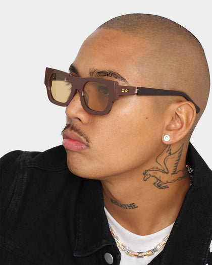 NUQE Big Mack Sunglasses Brown