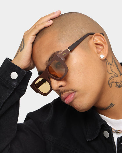 NUQE Big Mack Sunglasses Brown