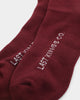 Last Kings Regalia Monogram Socks Bloodstone