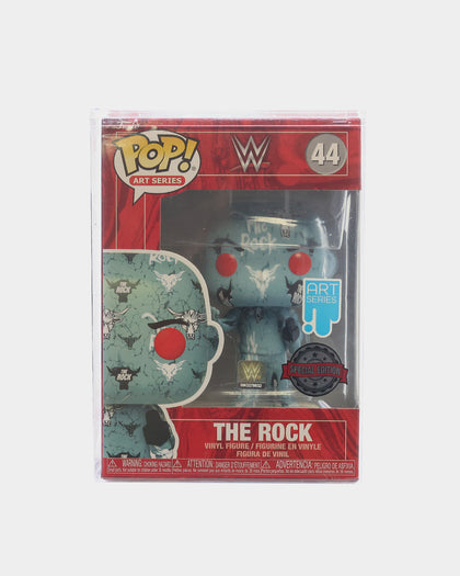 POP! Vinyl #44 WWE: The Rock (Artist Series) Figure Multi-coloured