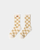 Honor The Gift Women's Jazz Jacquard Socks Tan