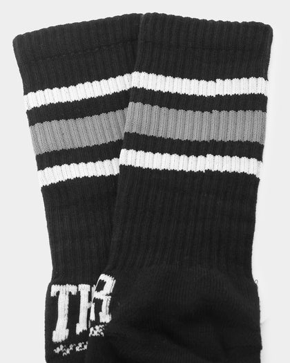 HUF X Thrasher Centerfield Socks Black