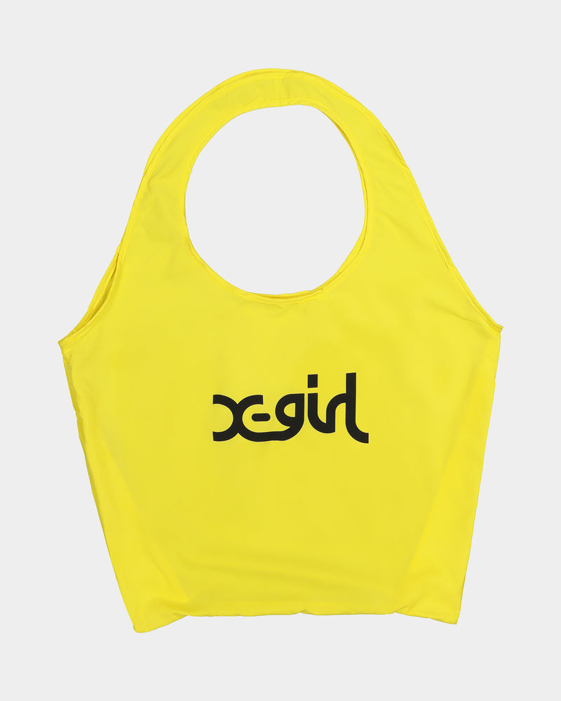 X-Girl Women's Mills Logo Shopper Bag Yellow