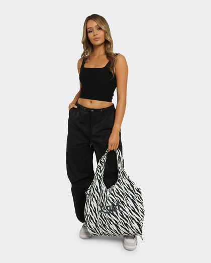 X-Girl Women's Mills Logo Shopper Bag Zebra