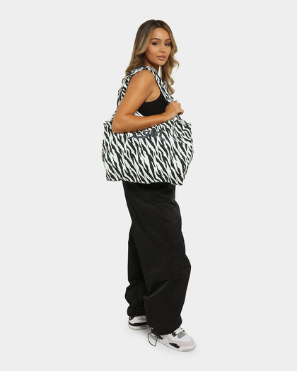X-Girl Women's Mills Logo Shopper Bag Zebra