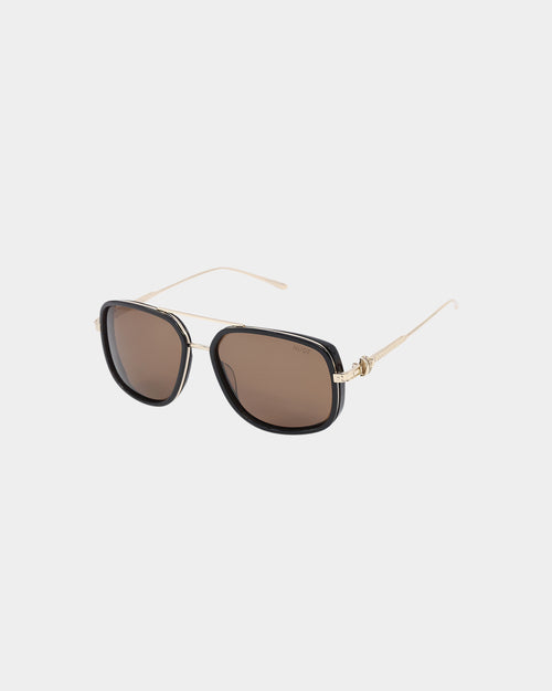 NUQE Quattro Sunglasses Black/Brown