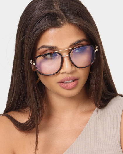 NUQE Quattro Sunglasses Tort/Blue Light