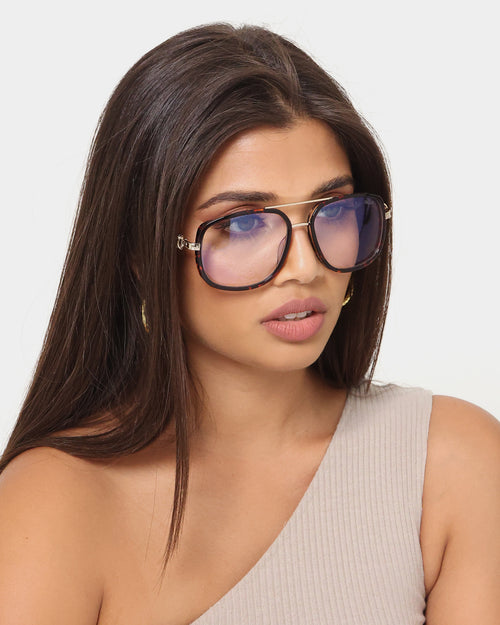 NUQE Quattro Sunglasses Tort/Blue Light