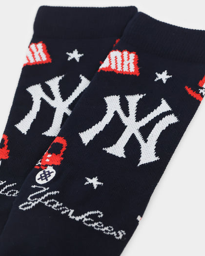 Stance X New York Yankees Landmark Socks Navy