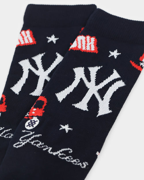 Stance X New York Yankees Landmark Socks Navy
